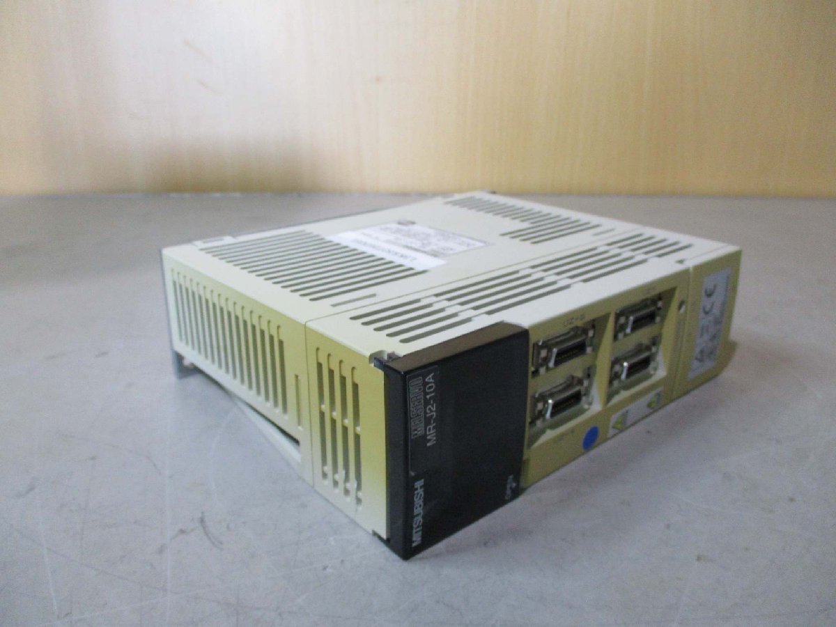 中古 MITSUBISHI AC SERVO MR-J2-10A AC サーボアンプ 100W(LBKR50726D051)_画像8