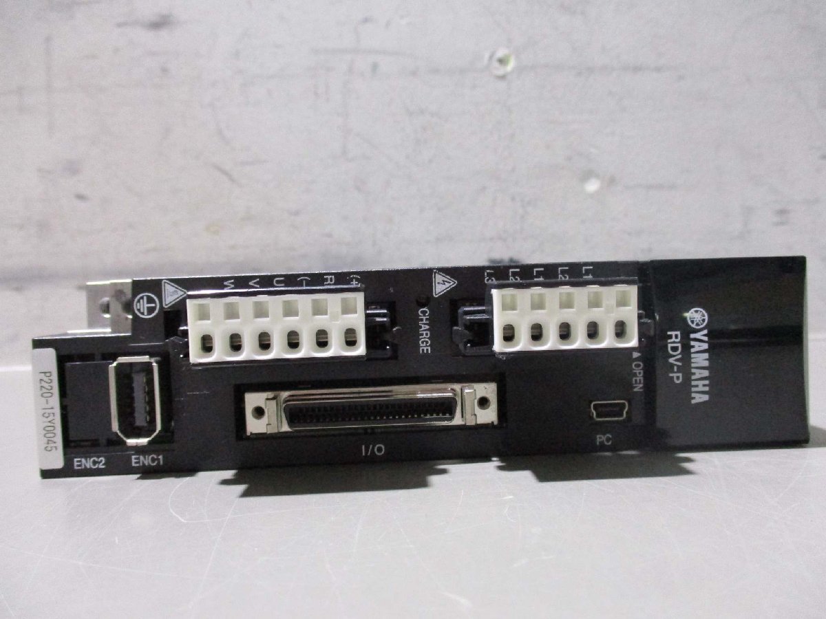 中古 YAMAHA AC SERVO DRIVER RDV-P220(LBTR41029B006)_画像4