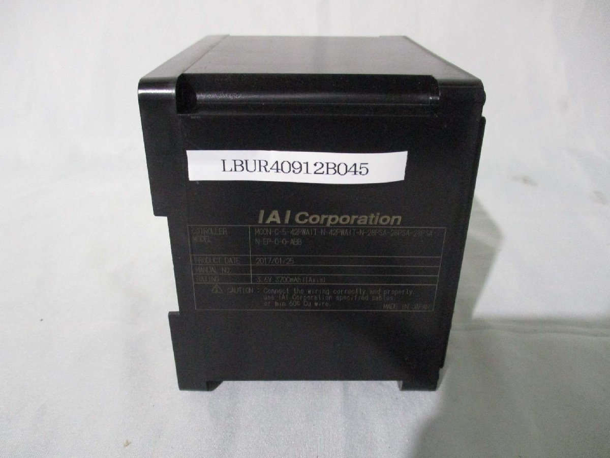 中古 IAI MCON-C-5-42PWAIT-N-42PWAIT-N-28PSA-28PSA-28PSA-N-EP-0-0-ABB コントローラ(LBUR40912B045)_画像1