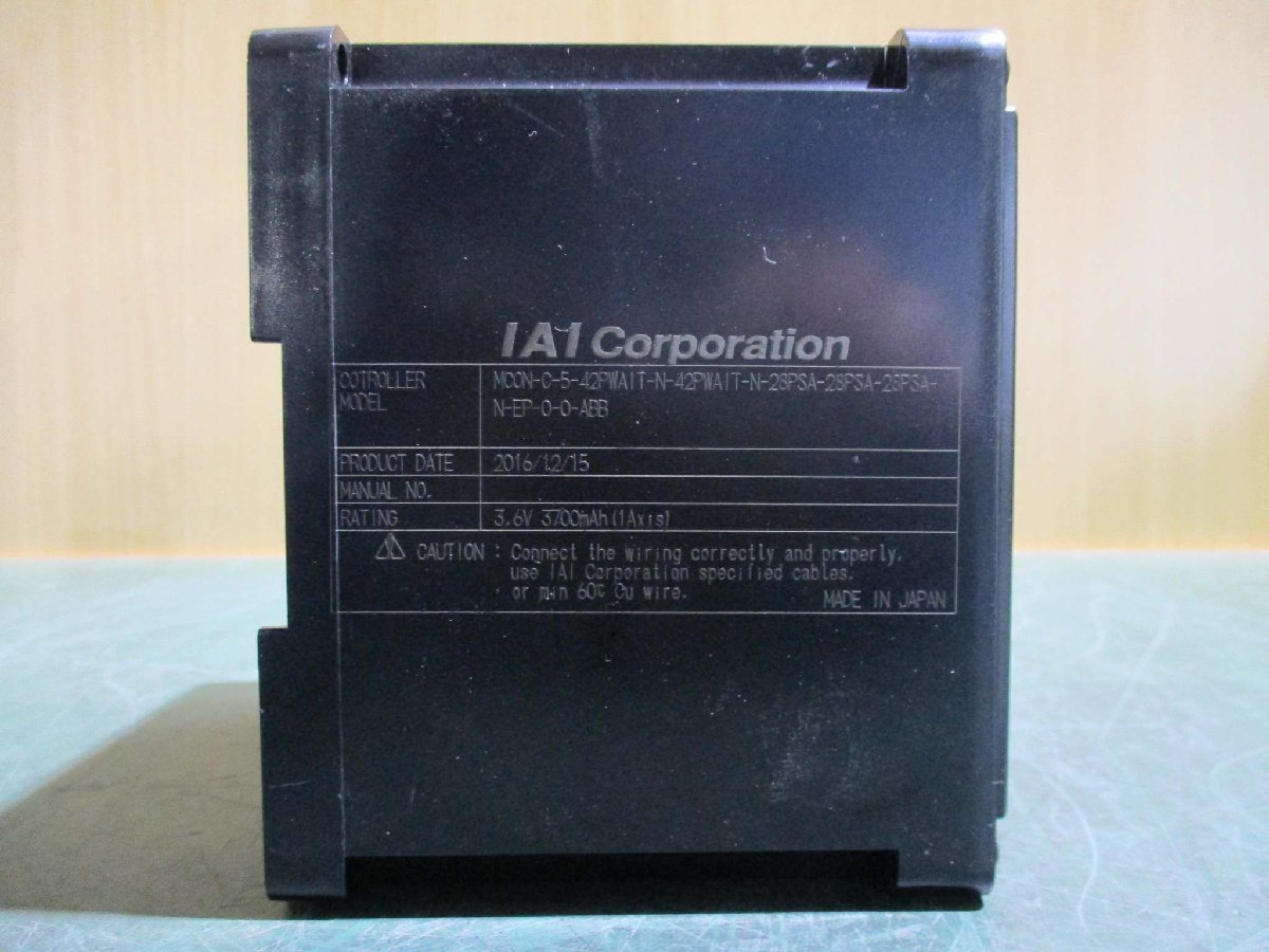 中古 IAI controller MCON-C-5-42PWAIT-N-42PWAIT-N-28PSA-28PSA-28PSA-N-EP-0-0-ABB コントローラ(LBUR40912B034)_画像3