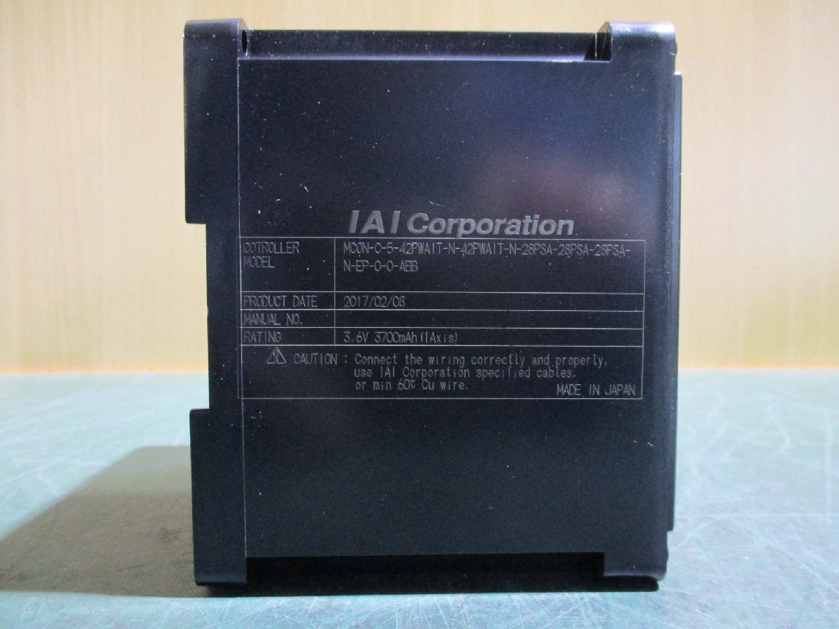 中古 IAI controller MCON-C-5-42PWAIT-N-42PWAIT-N-28PSA-28PSA-28PSA-N-EP-0-0-ABB コントローラ(LBUR40912B032)_画像3