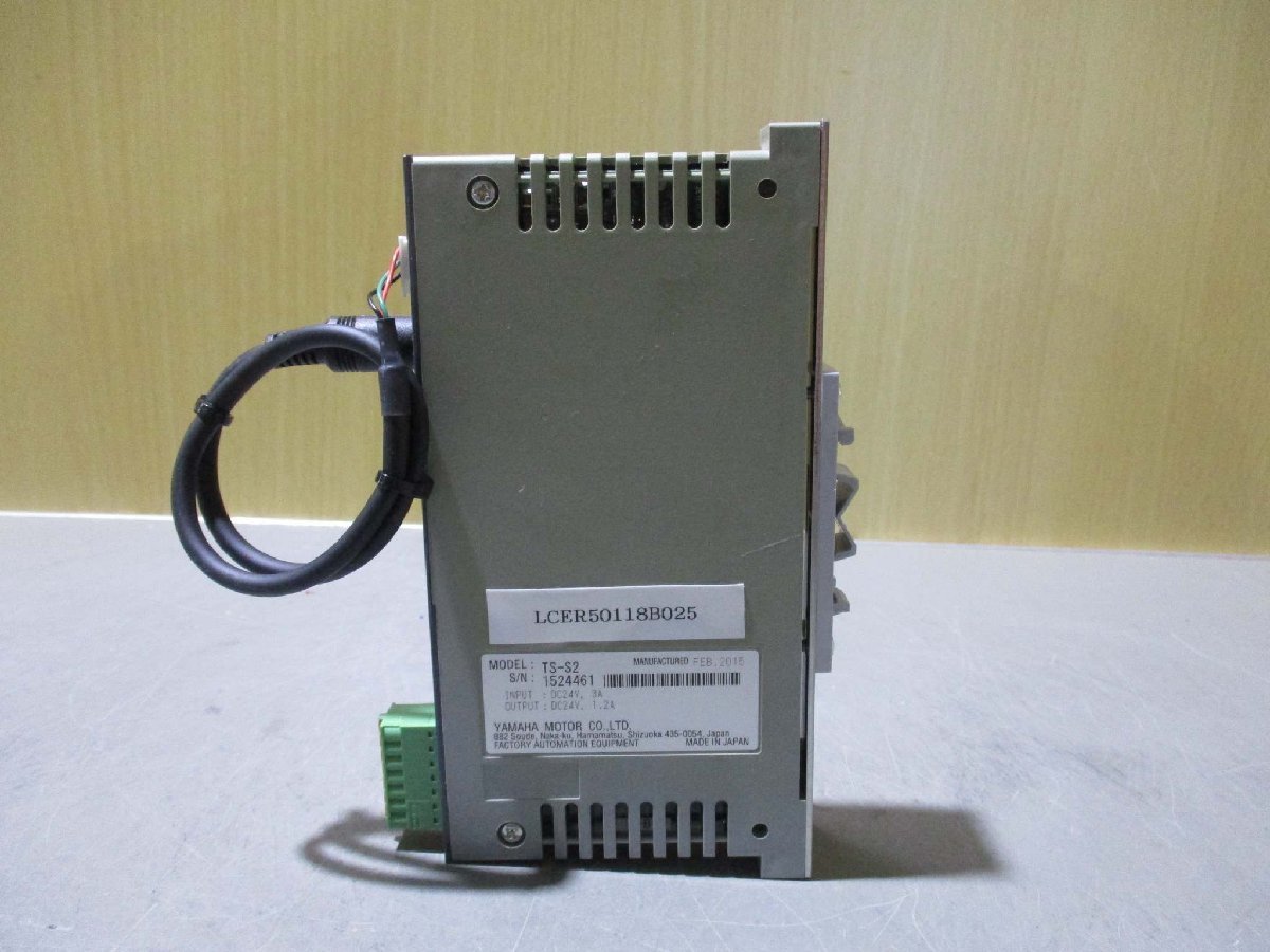 中古 YAMAHA servo drive controller TS-S2 サーボドライブコントローラー DC24V(LCER50118B025)_画像2