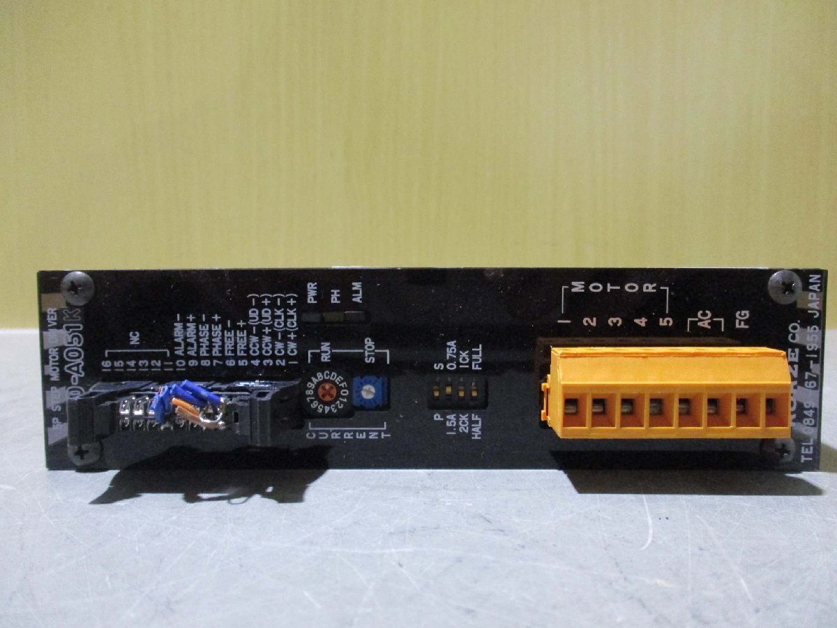中古 RORZE 5P Step Motor Driver RD-A051 5Pステップモーター 中古 RORZE 5P Step Motor Driver RD-A051 5Pステップモーター