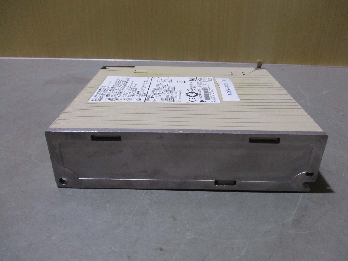 中古 YASKAWA SERVOPACK SGDV-R90A01B サーボパック 200V 100W(LCER50218B110)_画像5