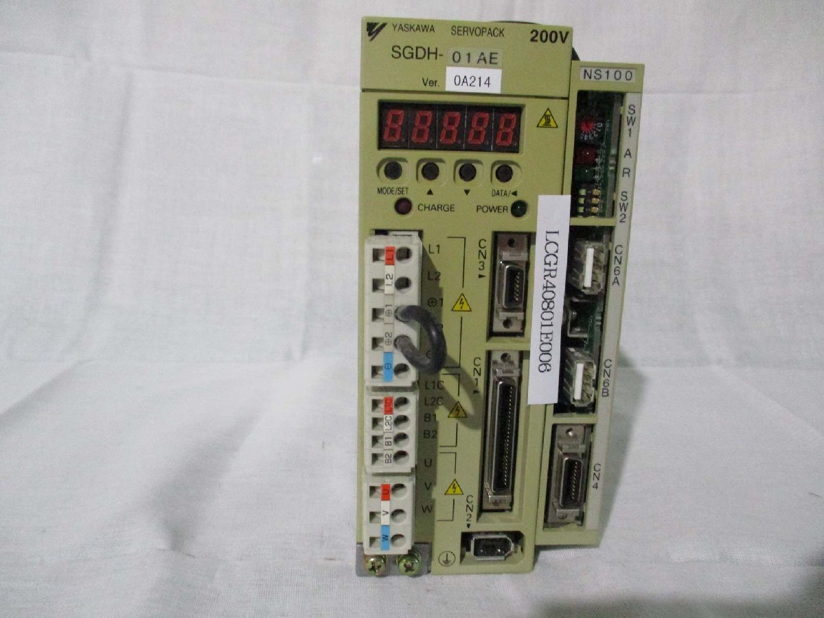 中古 YASKAWA電機サーボパック サーボドライブ SGDH-01AE/JUSP 中古 YASKAWA電機サーボパック サーボドライブ SGDH-01AE/JUSP