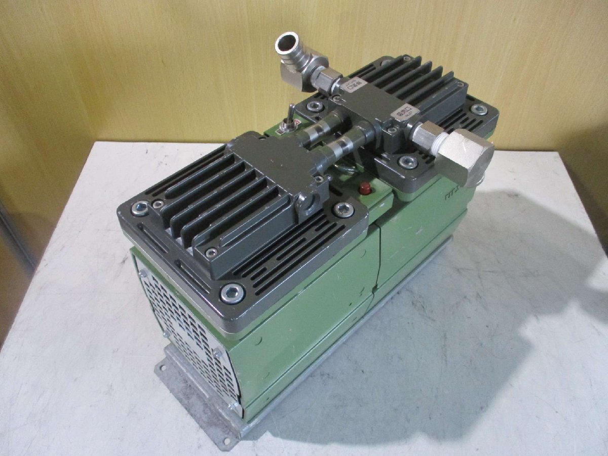 中古 ULVAC DIAPHRAGM VACUUM PUMP DA-120S ダイヤフラム真空ポンプ(MABR50206E006)_画像5