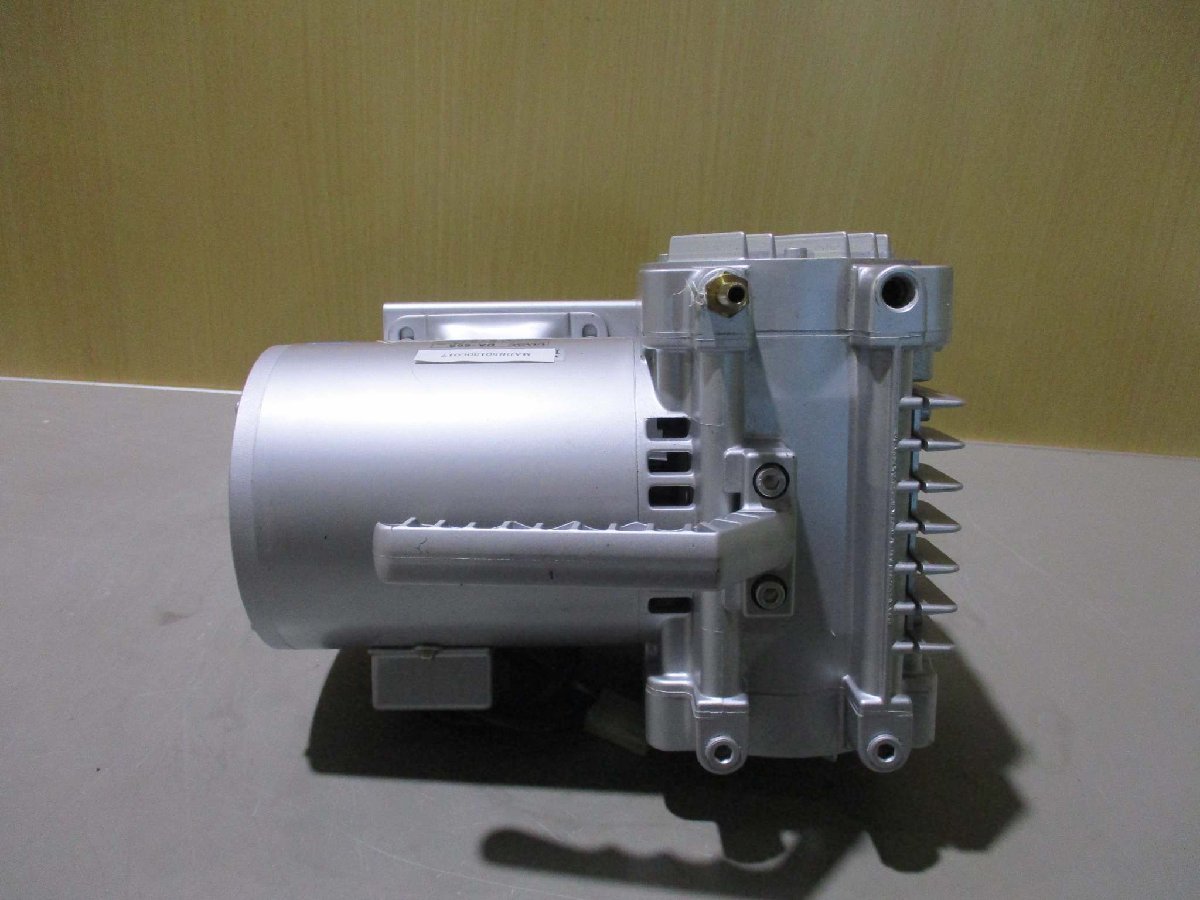 中古 ULVAC diaphragm vacuum pump DA-60S ダイアフラム型ドライ真空ポンプ(MADR50130C017)_画像6