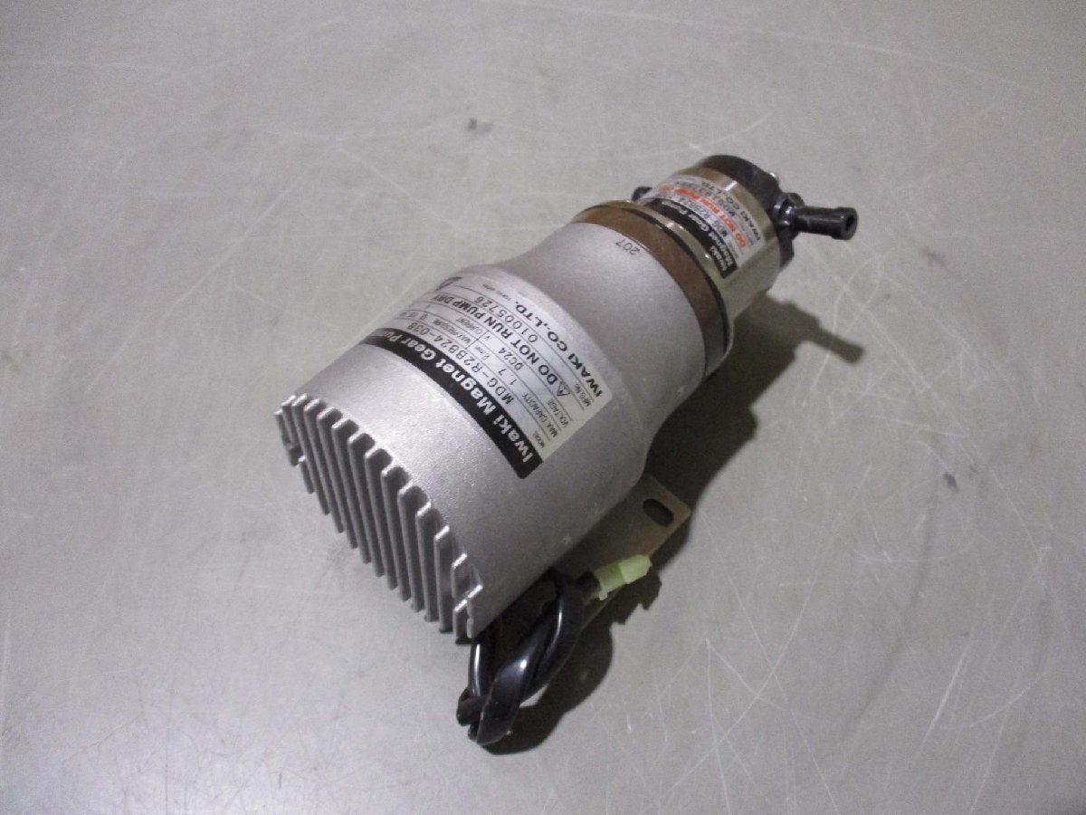 中古 IWAKI magnet gear pump MDG-R2BB24-03B MDG-R2BB24-77CP(MAJR50421B032)_画像8