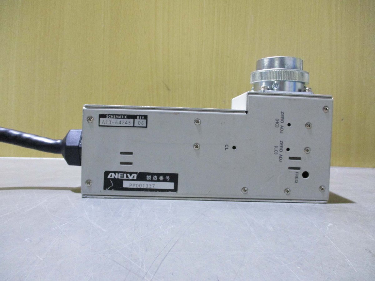 中古 ANELVA PARTIAL PRESSURE GAUGE M-066QG/A13-64245 通電OK(MAKR51012C014)_画像7