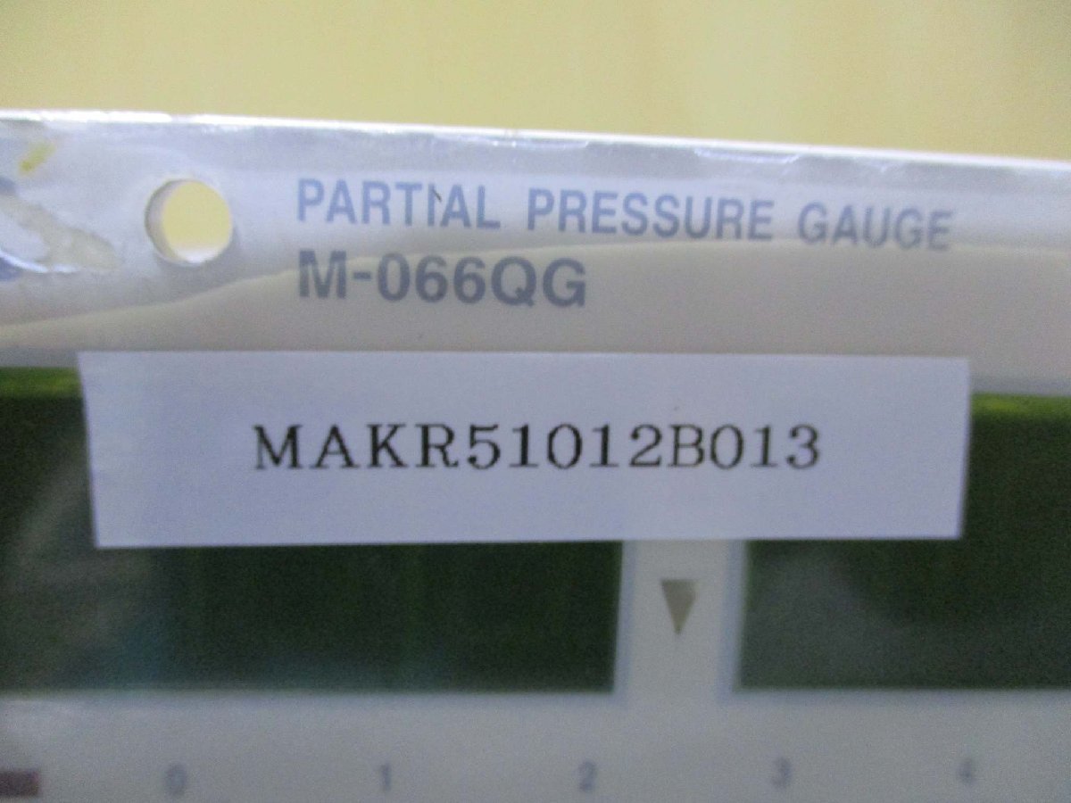 中古 ANELVA PARTIAL PRESSURE GAUGE M-066QG/A13-64245 通電OK(MAKR51012B013)_画像3