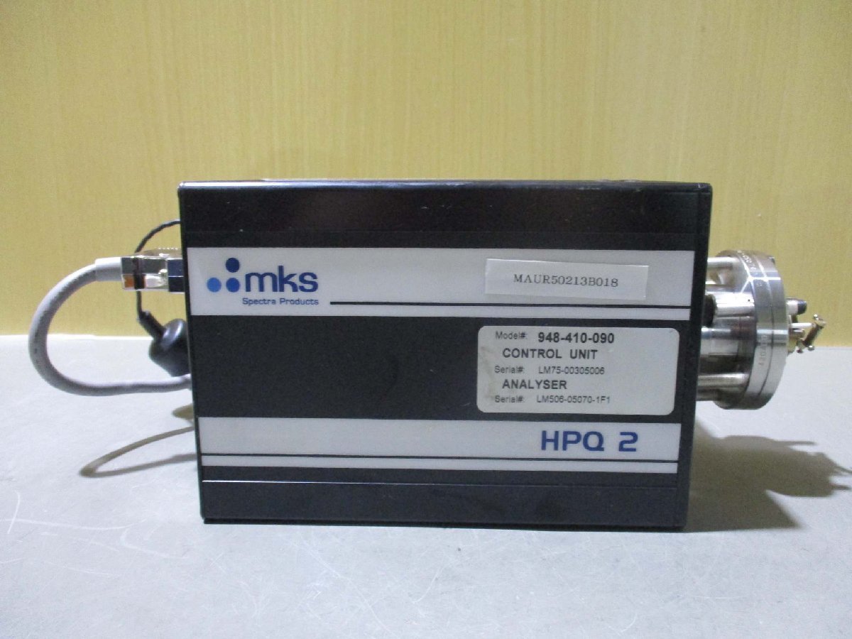 中古 MKS Spectra HPQ 2 948-410-090 CONTROL UNIT(MAUR50213B018)