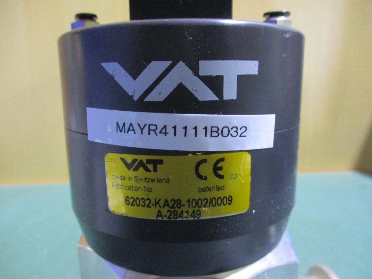 中古 CE VAT 62032-KA28-1002 L型 高真空バルブ(MAYR41111B032)_画像5