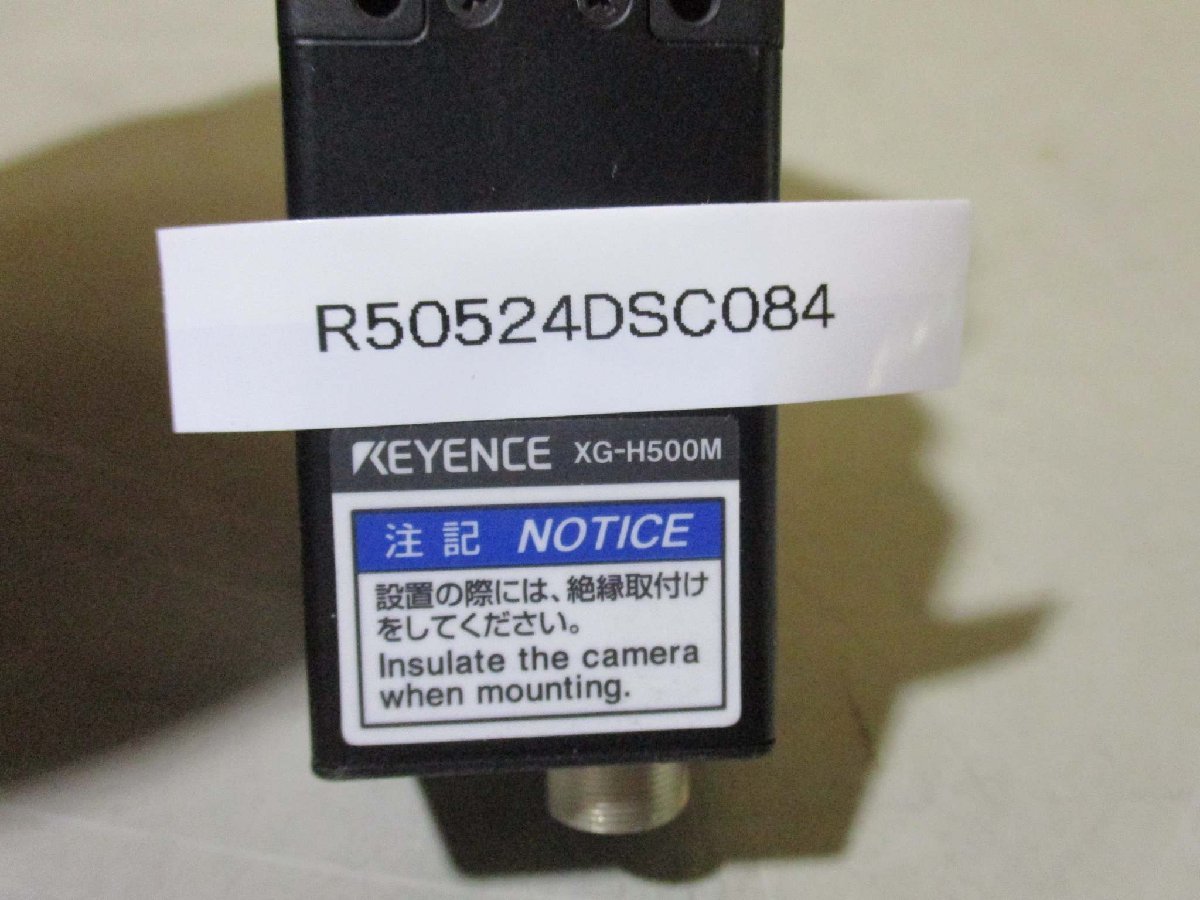 中古 KEYENCE XG-H500M CCDカメラ 500万画素倍速(R50524DSC084)_画像6