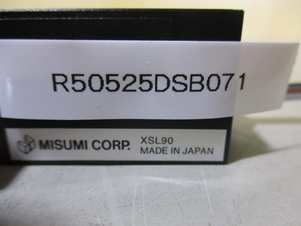 中古 MISUMI XSL90 高精度X軸 アリ溝 送りねじ式(R50525DSB071)_画像2