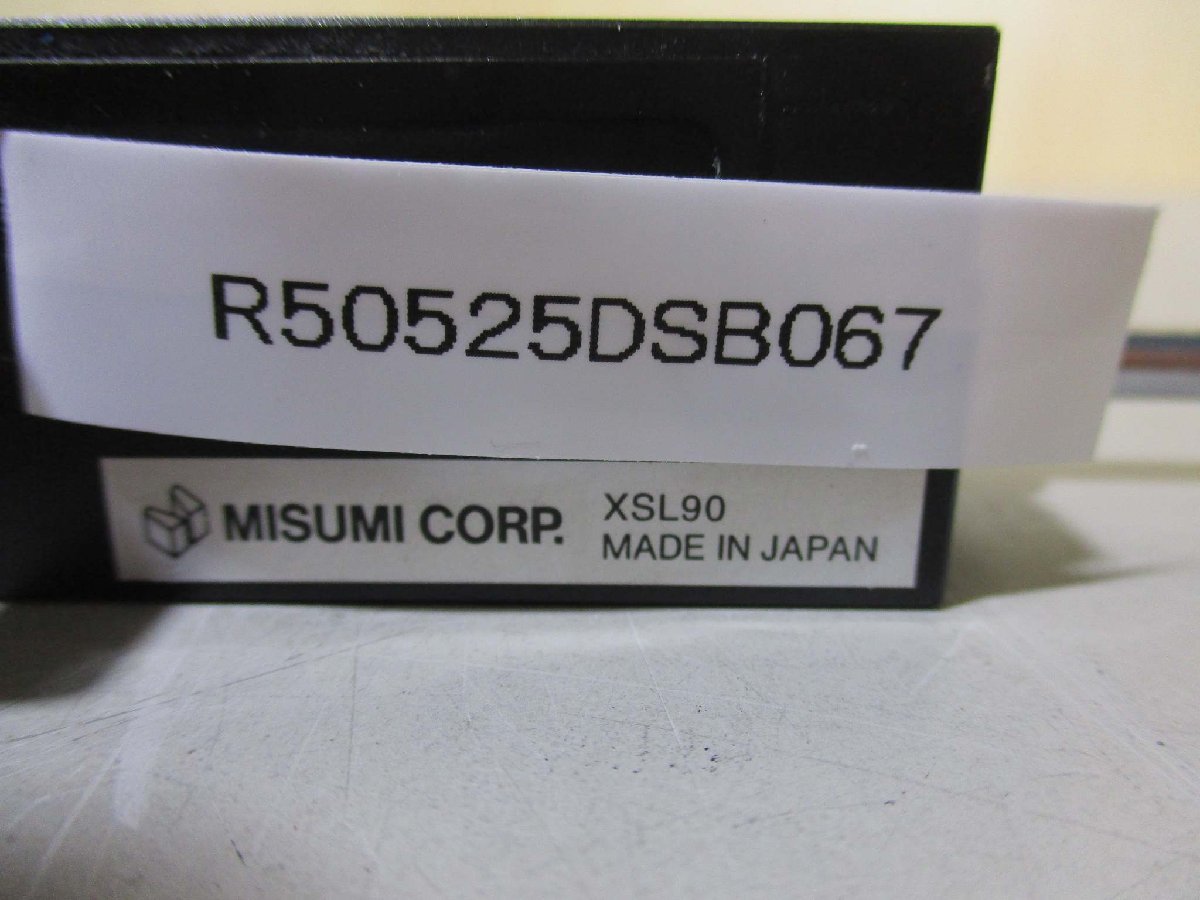 中古 MISUMI XSL90 高精度X軸 アリ溝 送りねじ式(R50525DSB067)_画像2
