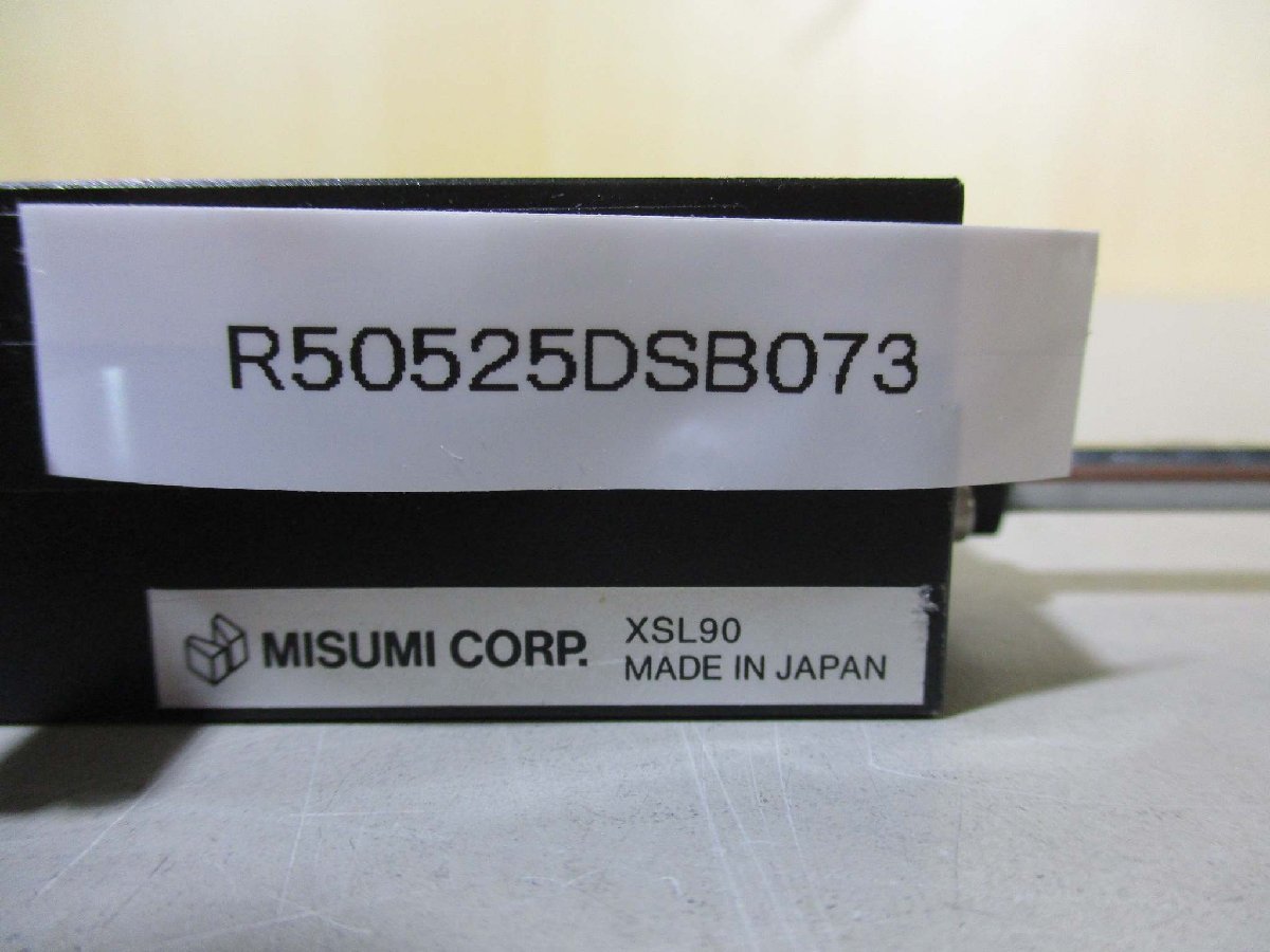 中古 MISUMI XSL90 高精度X軸 アリ溝 送りねじ式(R50525DSB073)_画像2