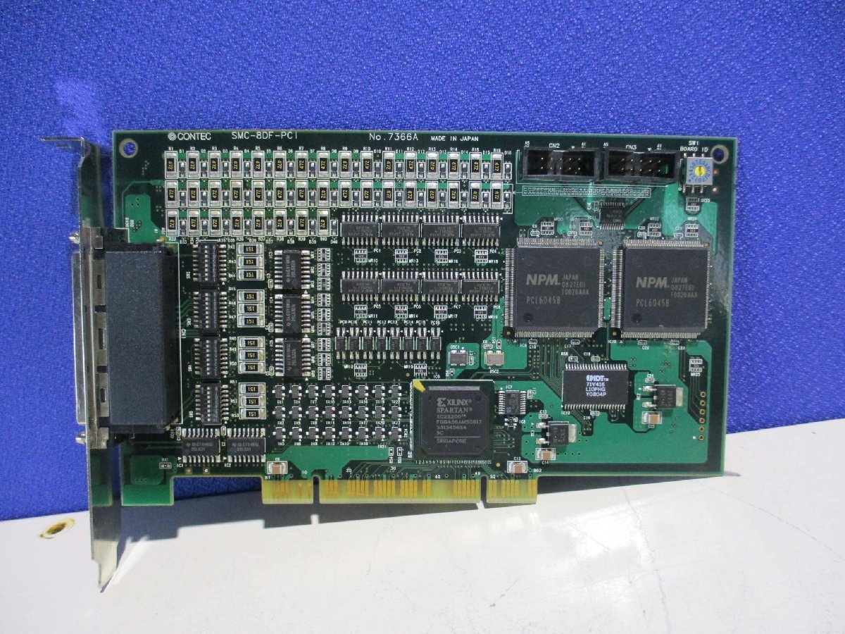 中古 SMC-8DL-PCI コンテック PCI対応 高速ラインドライバ出力8軸モーションコントロールボード(R50527AADD104)_画像2