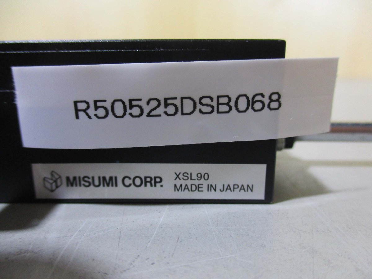 中古 MISUMI XSL90 高精度X軸 アリ溝 送りねじ式(R50525DSB068)_画像2