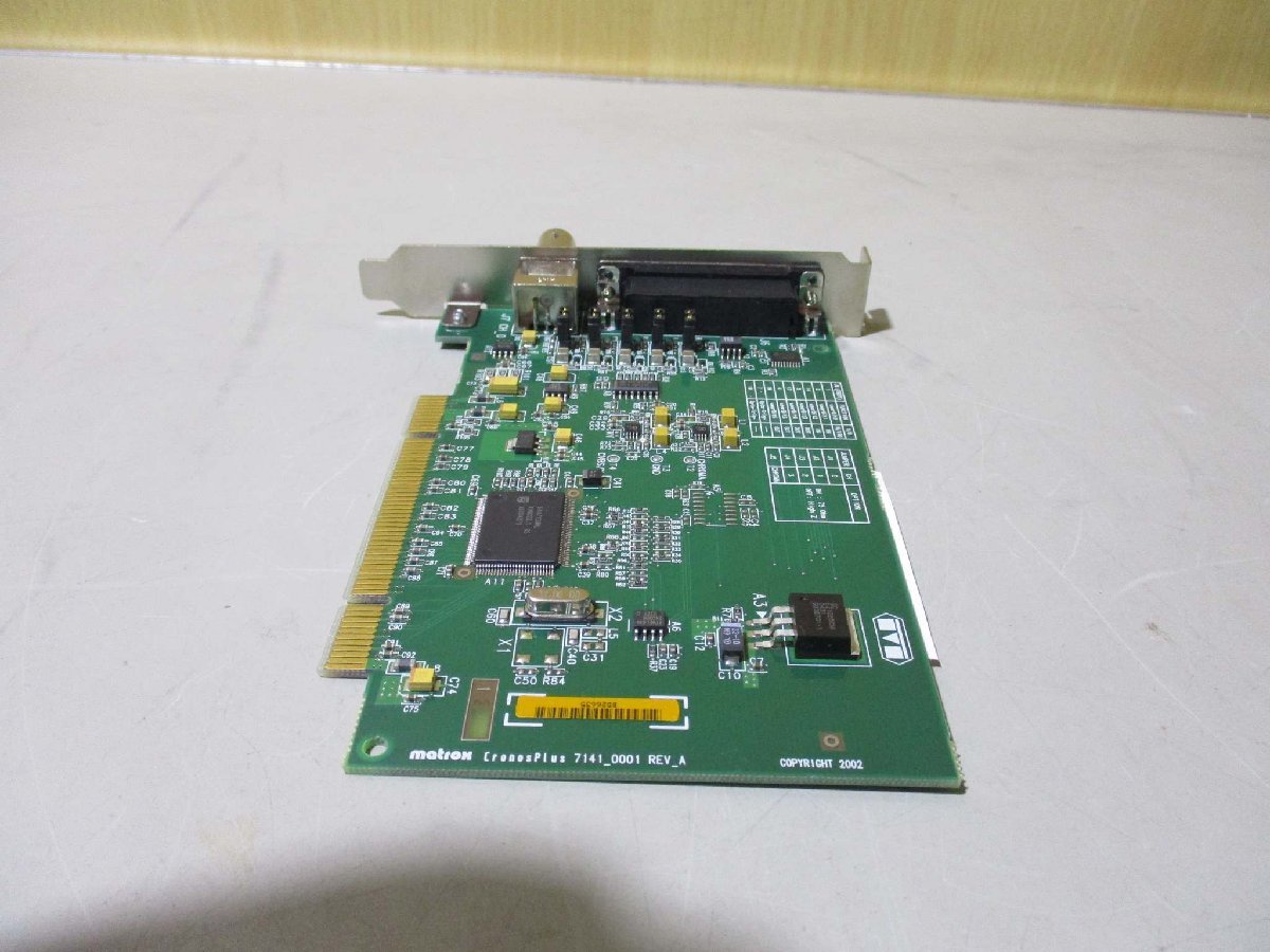 中古 MATROX CRONOSPLUS 7141 0001 REV A Card(R50527BCD045)_画像6