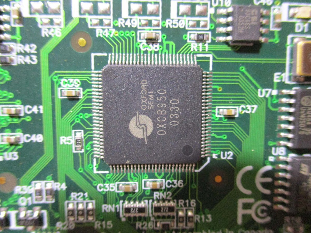 中古 Axxon MAP/950 PCI Express Quad 1 Megabaud RS232 Port Card(R50527BCD008)_画像6