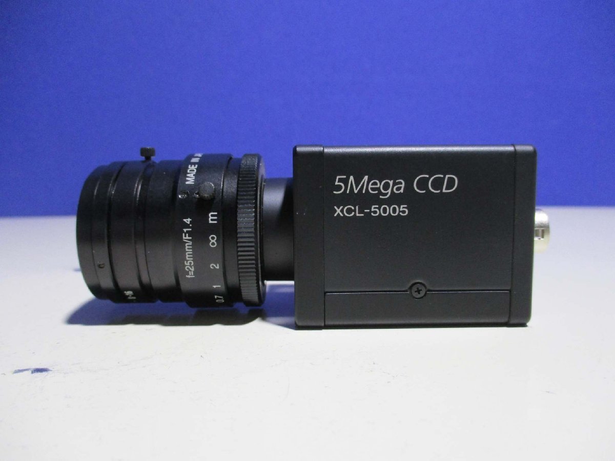 中古 SONY 5MEGA CCD XCL-5005 CameraLink接続500万画素カラーカメラ FA用産業用(R50529ABD088)_画像1