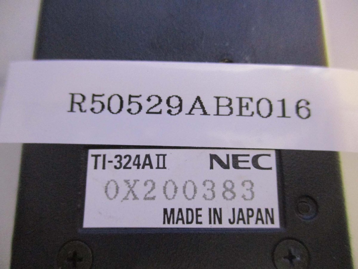 中古 NEC TI-324A II FA産業用小型CCDカメラ(R50529ABE016)_画像3