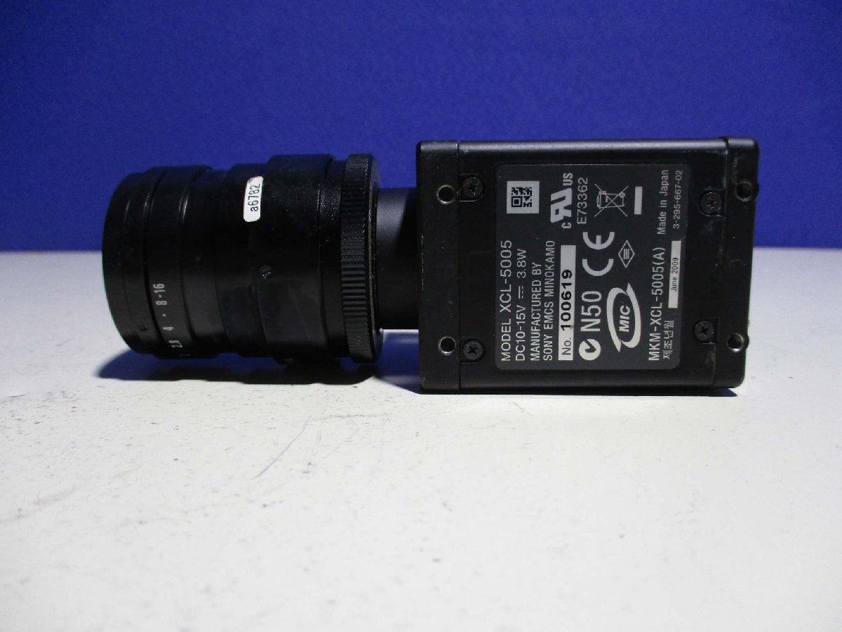 中古 SONY 5MEGA CCD XCL-5005 CameraLink接続500万画素カラーカメラ FA用産業用(R50529ABE006)_画像2