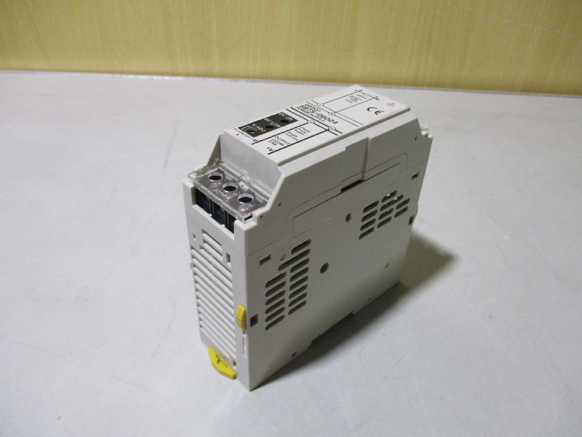 中古 OMRON POWER SUPPLY S8TS-06024 パワーサプライ(R50529CADB071)_画像1