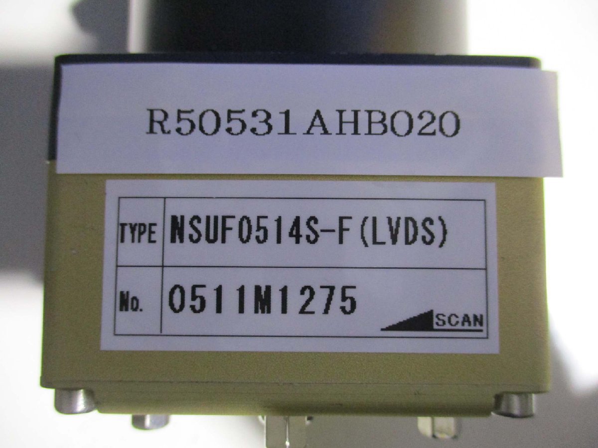中古 SILL OPTICS TL/3.0 S5LPJ0421 テレセントリックレンズ/ NSUF0514S-F(LVDS) ラインスキャンカメラ(R50531AHB020)_画像2