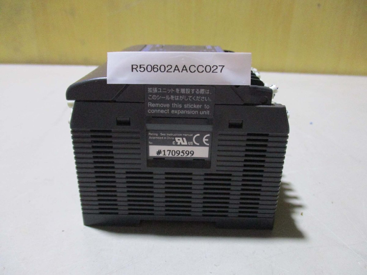 中古KEYENCE PLC KV-40AT 表示機能内蔵超小型PLC(R50602AACC027)_画像1