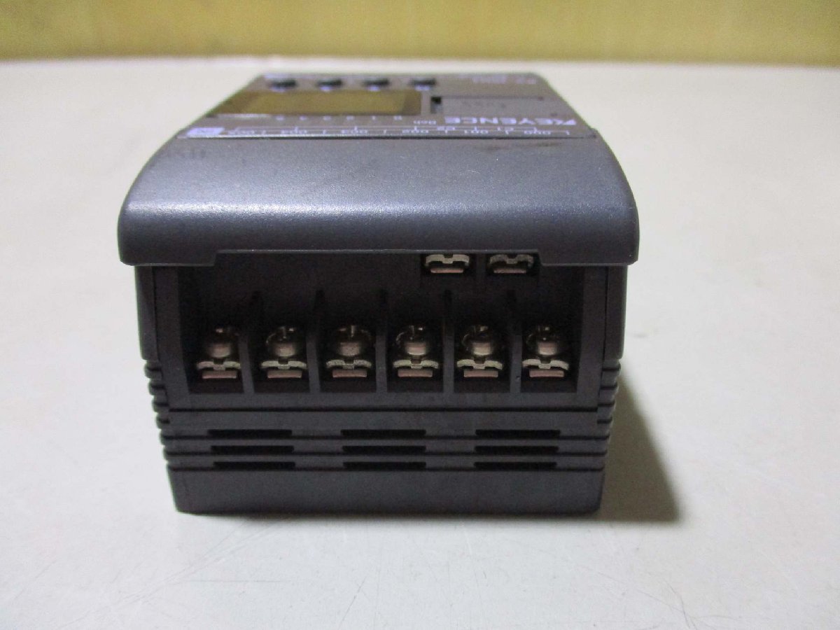 中古 KEYENCE KV-10DT 表示機能内蔵超小型PLC [2個セット](R50605AACC052)_画像5