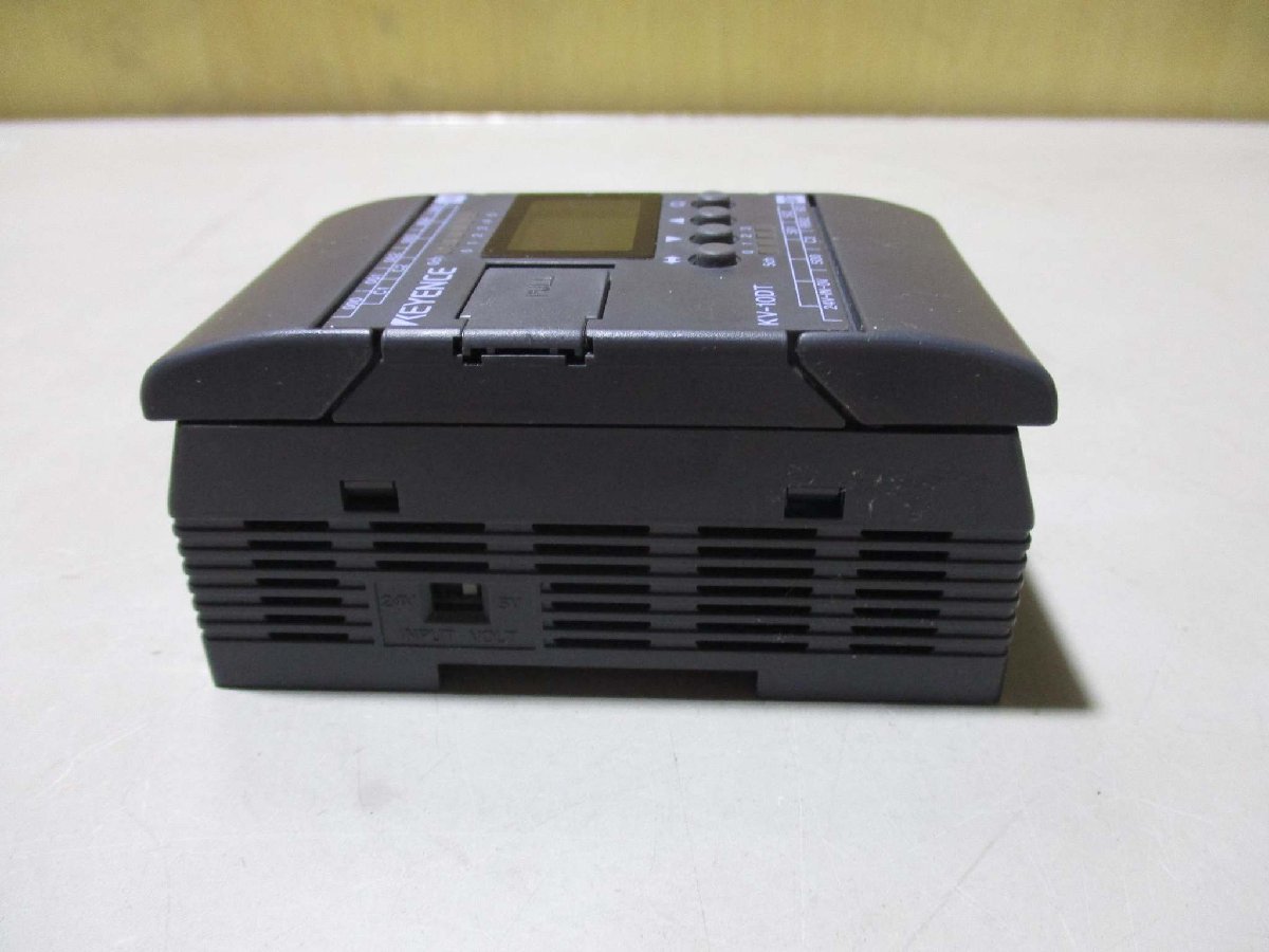 中古 KEYENCE KV-10DT 表示機能内蔵超小型PLC [2個セット](R50605AACC050)_画像6