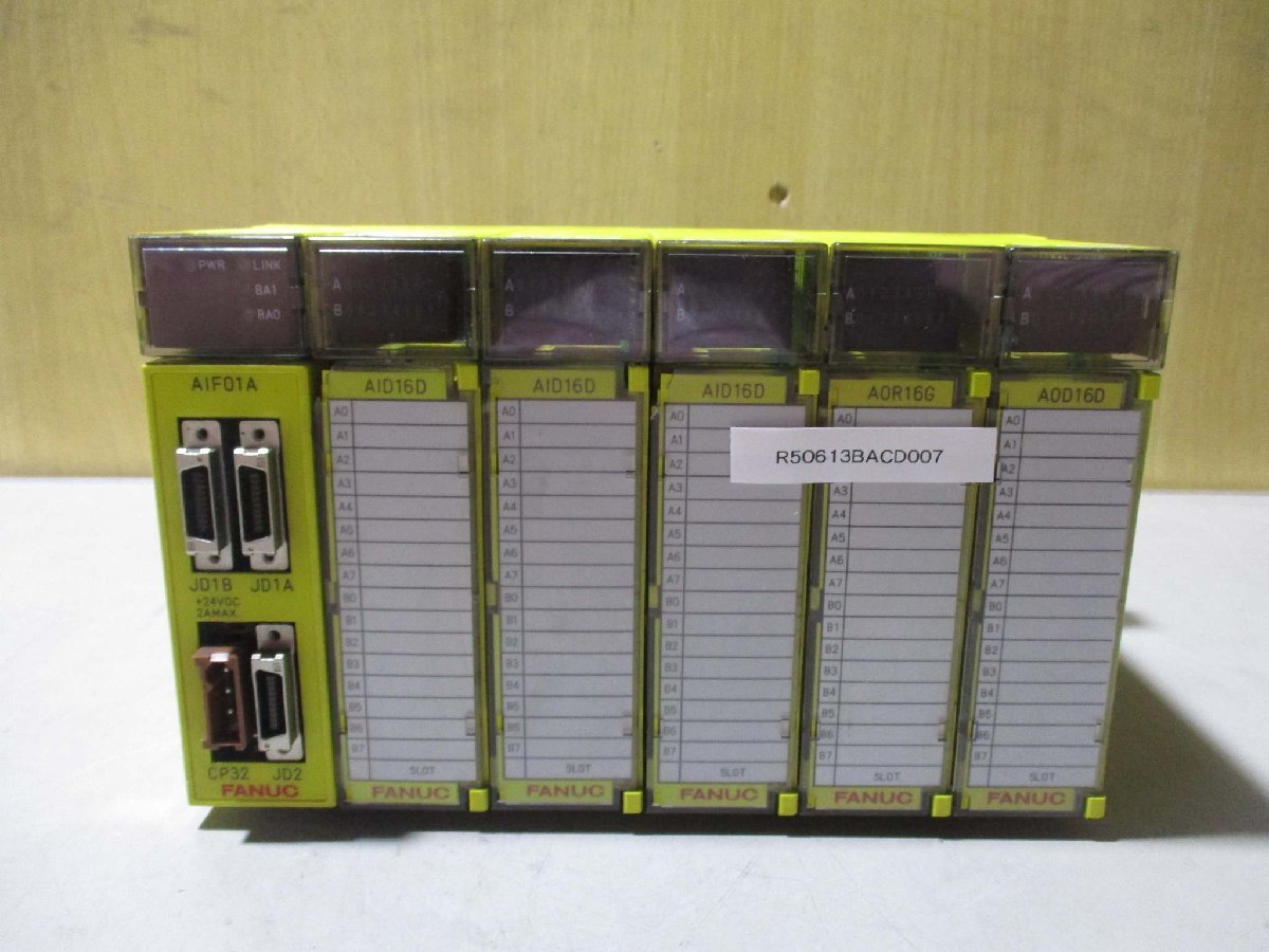 中古 FANUC Interface Module A03B-0819-C002/A0D16D/AID16D*3/AIF01A/A0R16G(R50613BACD007)