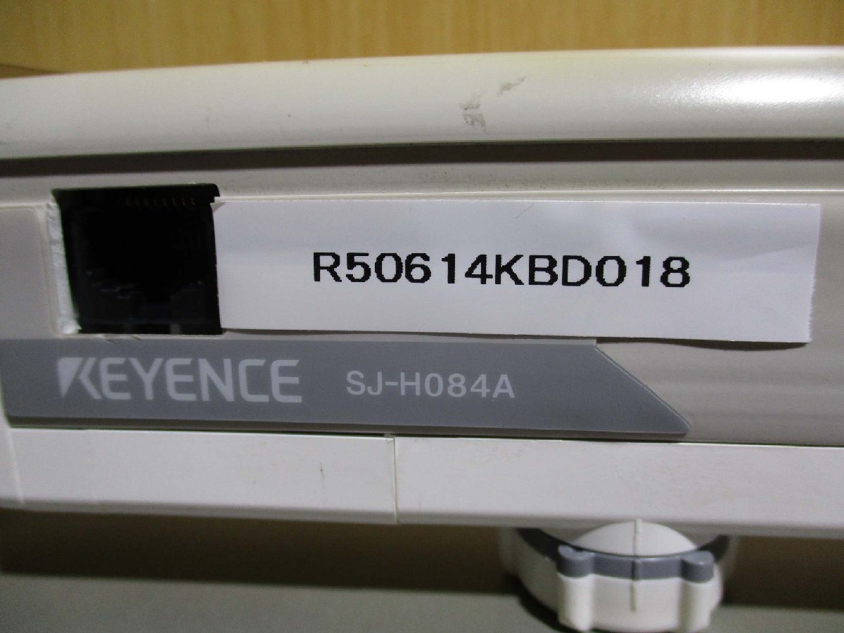 中古 KEYENCE SJ-H084A ハイブリッド型超高速センシングイオナイザ バータイプ本体(R50614KBD018)_画像2