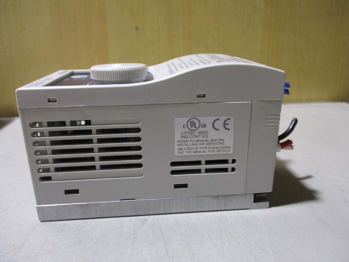 中古MITSUBISHI INVERTER FR-S520E-0.1K インバータ 200-240V 0.1kW 4SET(R50615DHB011)_画像5