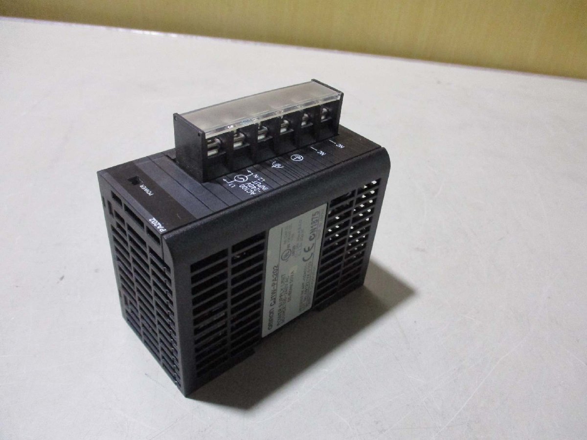 中古 Omron CJ1W-PA202 Power supply unit(R50619BACB042)_画像7