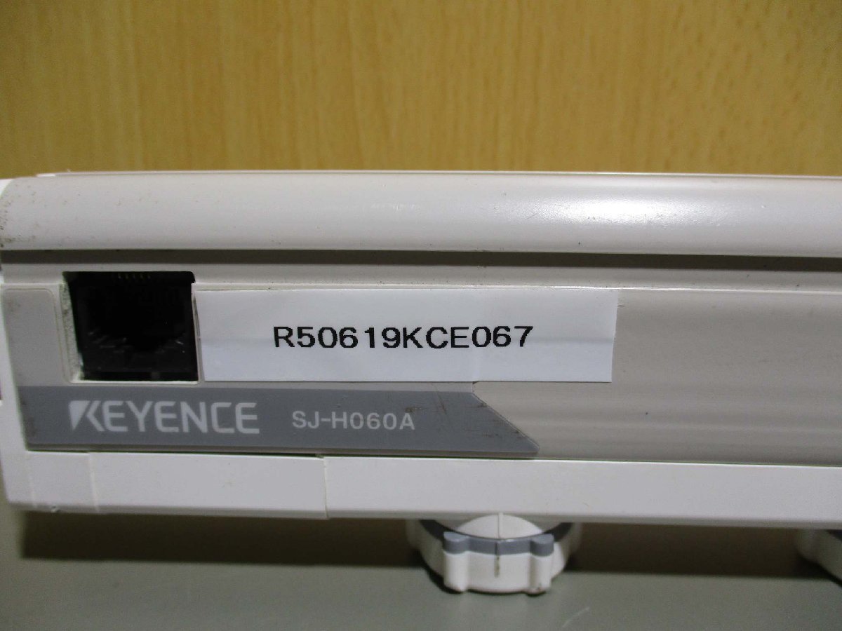 中古 KEYENCE SENSING IONIZER SJ-H060A 超高速・シースセンシングイオナイザ 2個(R50619KCE067)_画像3