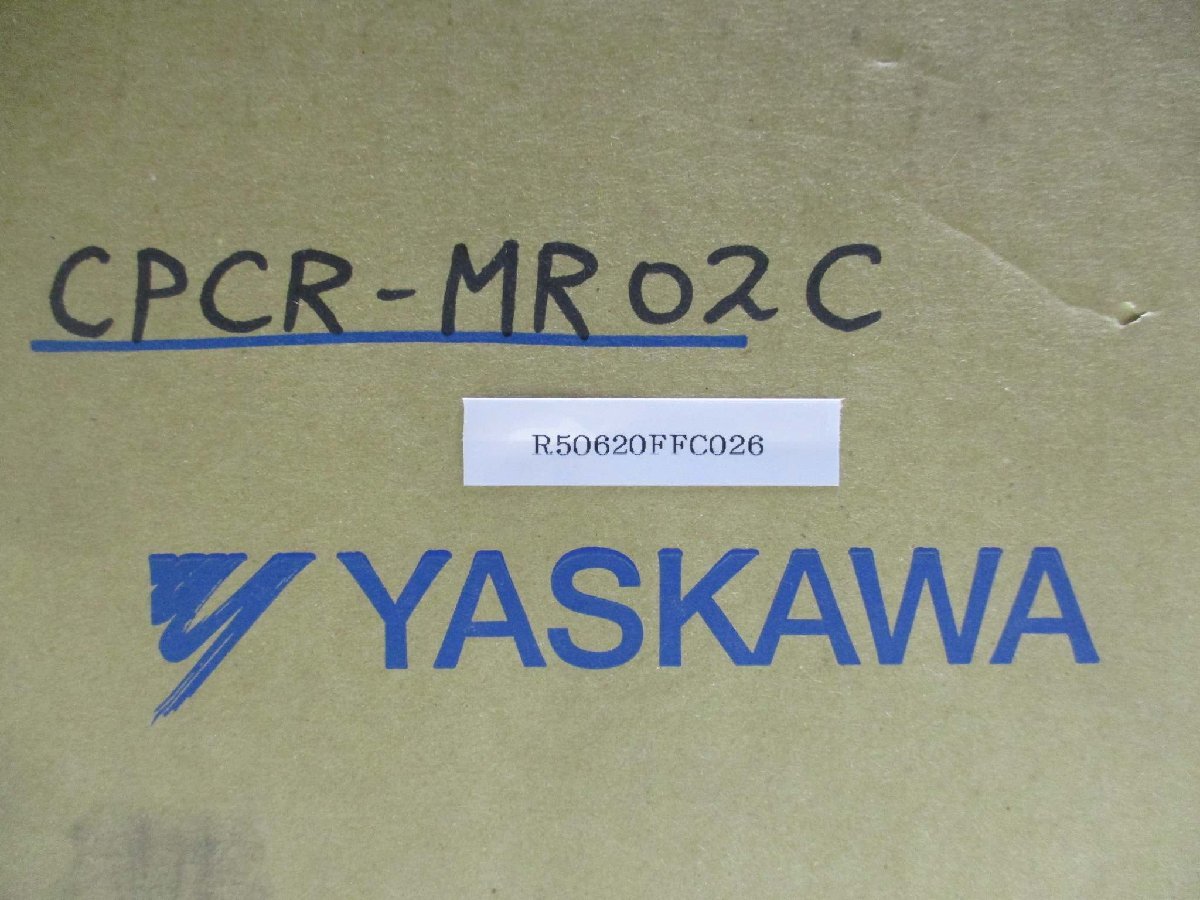 新古 YASKAWA SERVO PACK CPCR-MR02C(R50620FFC026)