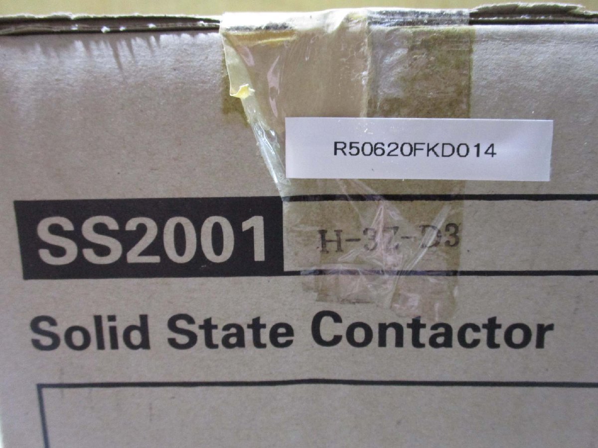 新古 FUJI SOLID STSTE CONTACTOR SS2001H-3Z-D3 ソリッド 新古 FUJI SOLID STSTE CONTACTOR SS2001H-3Z-D3 ソリッド