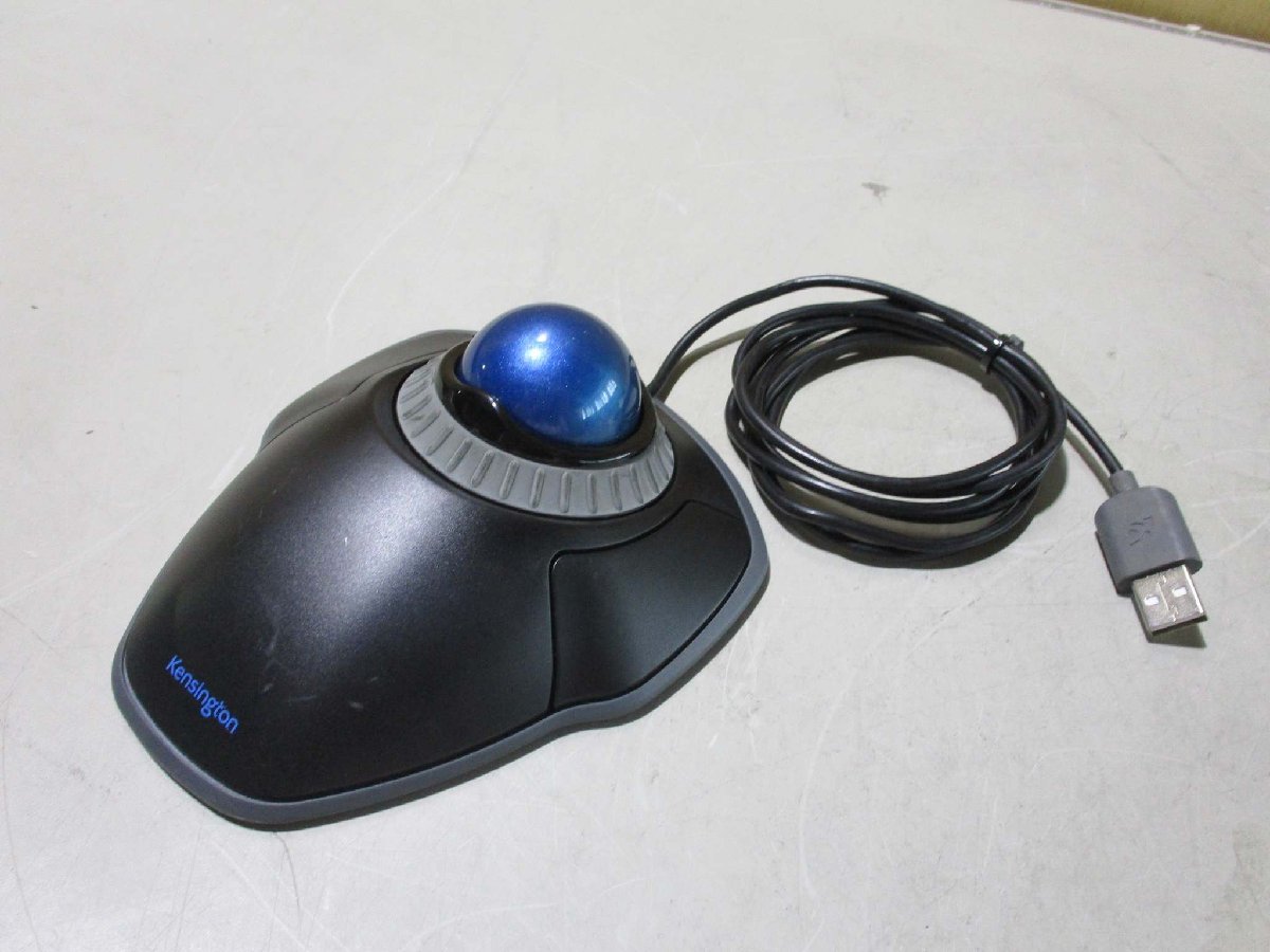 中古 Kensington Orbit Trackball with Scroll Ring USB Marble Mouse M01047 2個(R50621CTB020)_画像6