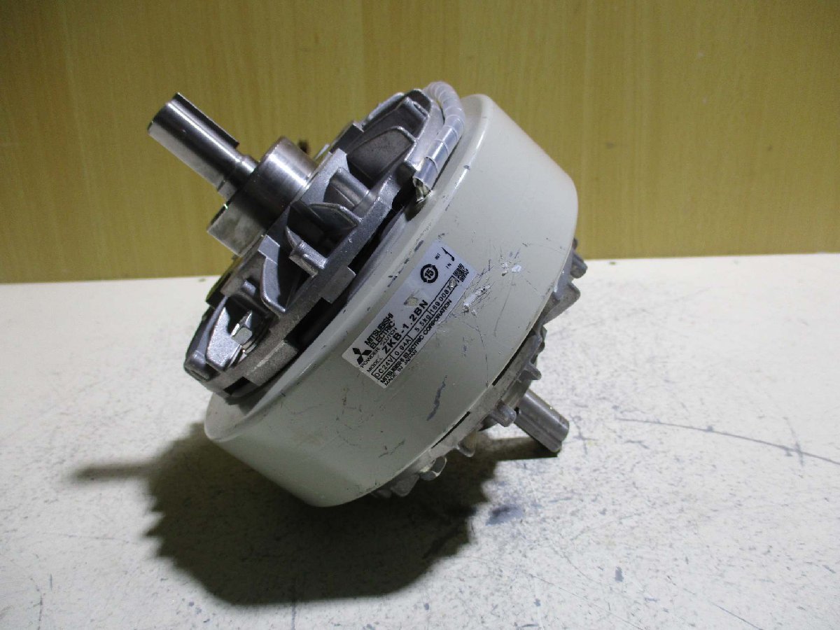 中古 MITSUBISHI POWER CLUTCH ZKB-1.2BN パウダクラッチ(R50622GGB040)