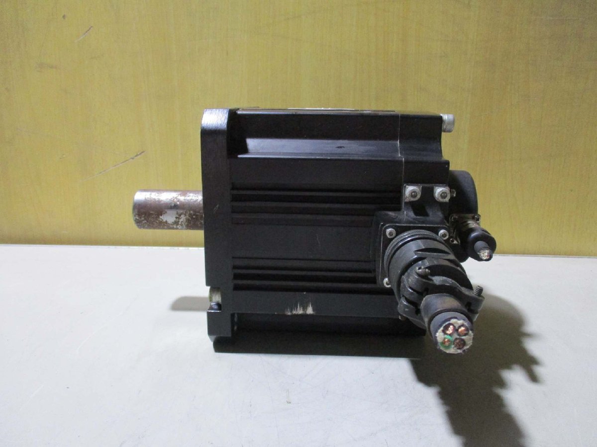 中古 MITSUBISHI AC SERVO MOTOR HF-SP502 ACサーボモーター 5KW(R50622GHD003)_画像6