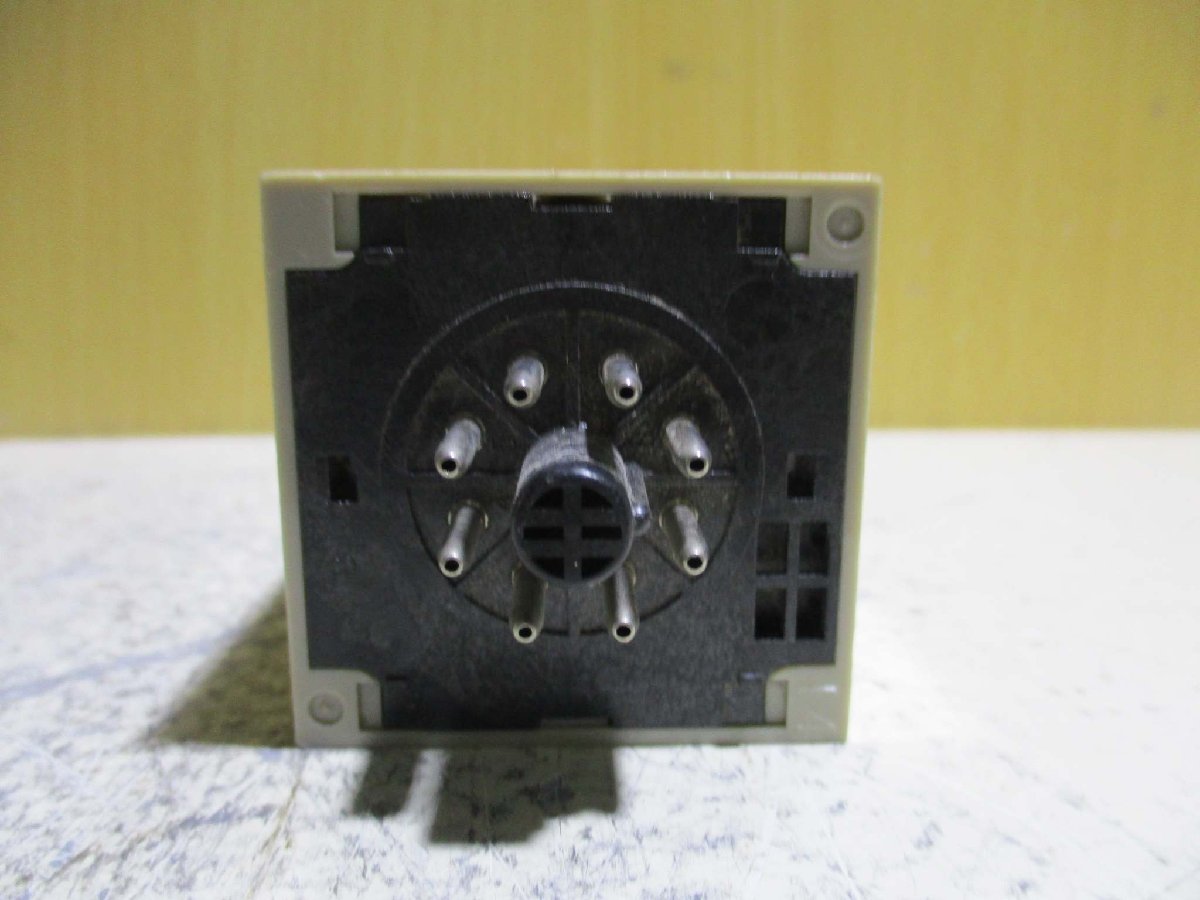 中古 OMRON TIMER H3CR-A8 ソリッドステートタイマ 2個(R50623BFD014)_画像6