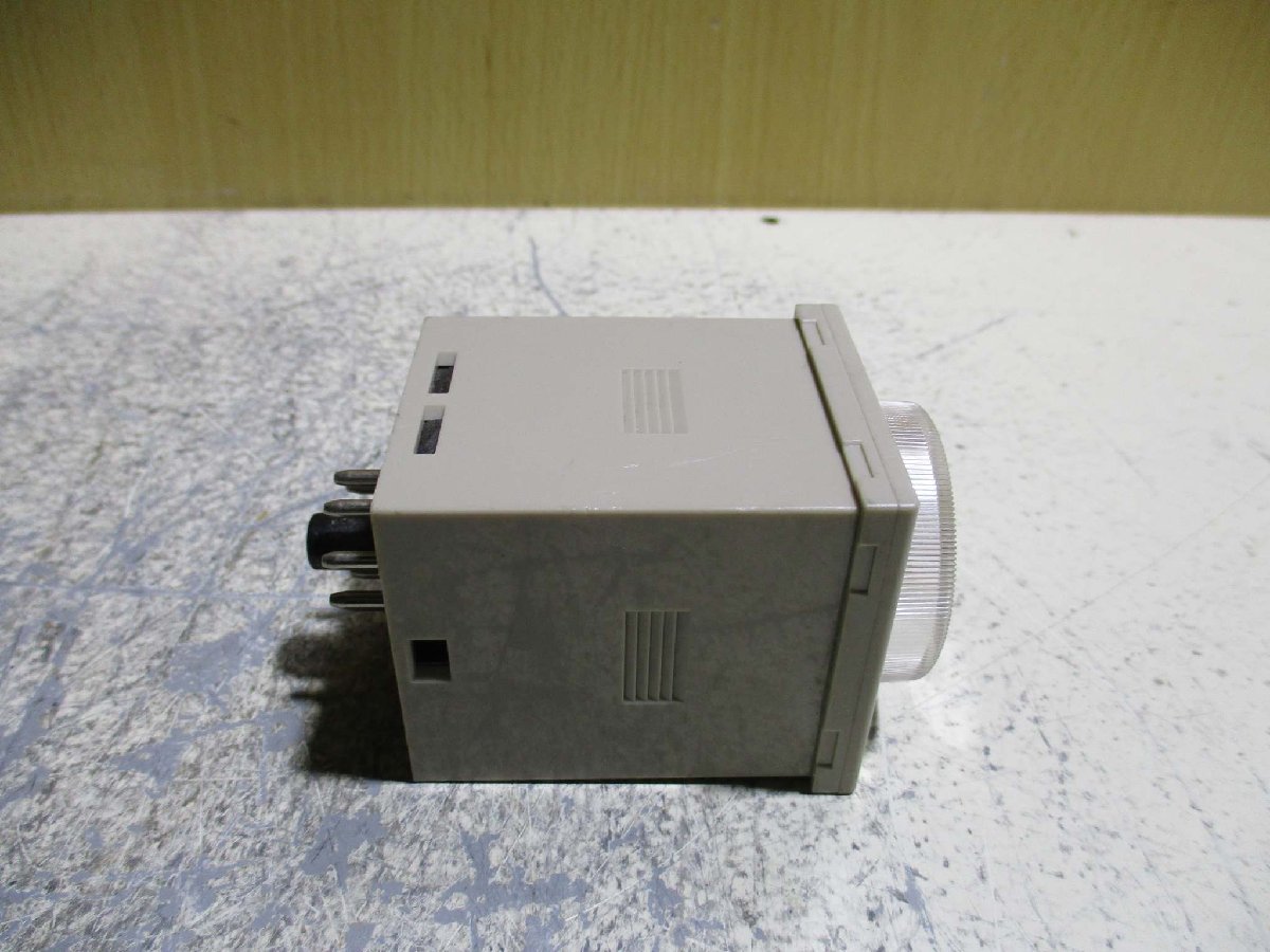 中古 OMRON TIMER H3CR-A8 ソリッドステートタイマ 2個(R50623BFD014)_画像4