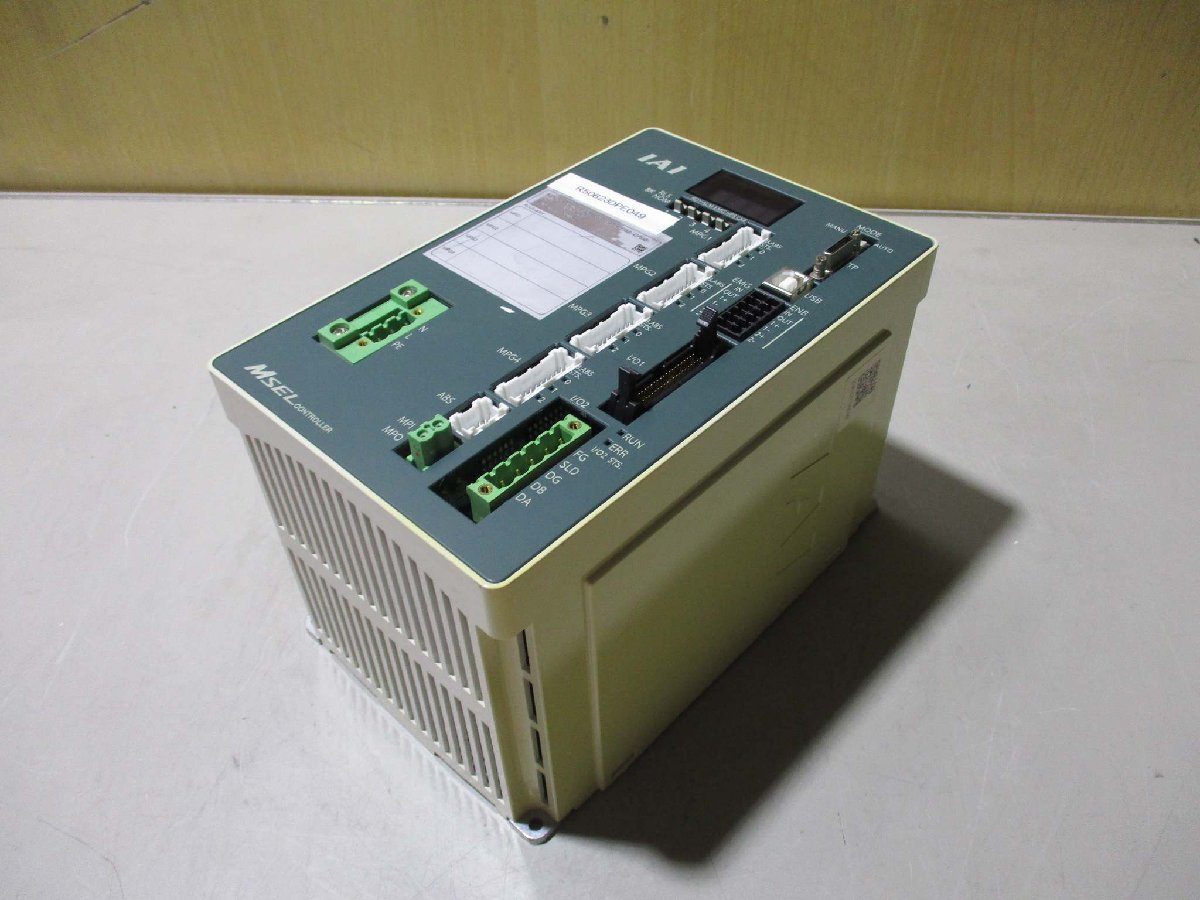 中古 IAI MSEL-PC-4-42PSAB-42PSAB-42PSAB-42PSAB-NP-CC-0-4-ABB ロボシリンダ用プログラムコントローラ(R50623DPE049)