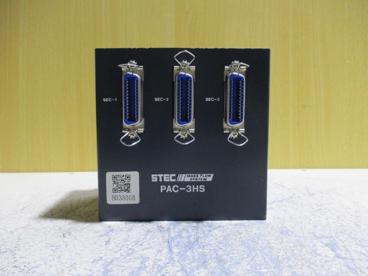 中古 STEC PAC-3HS-01 マスフローコントローラー電源(R50623CVB019)_画像1