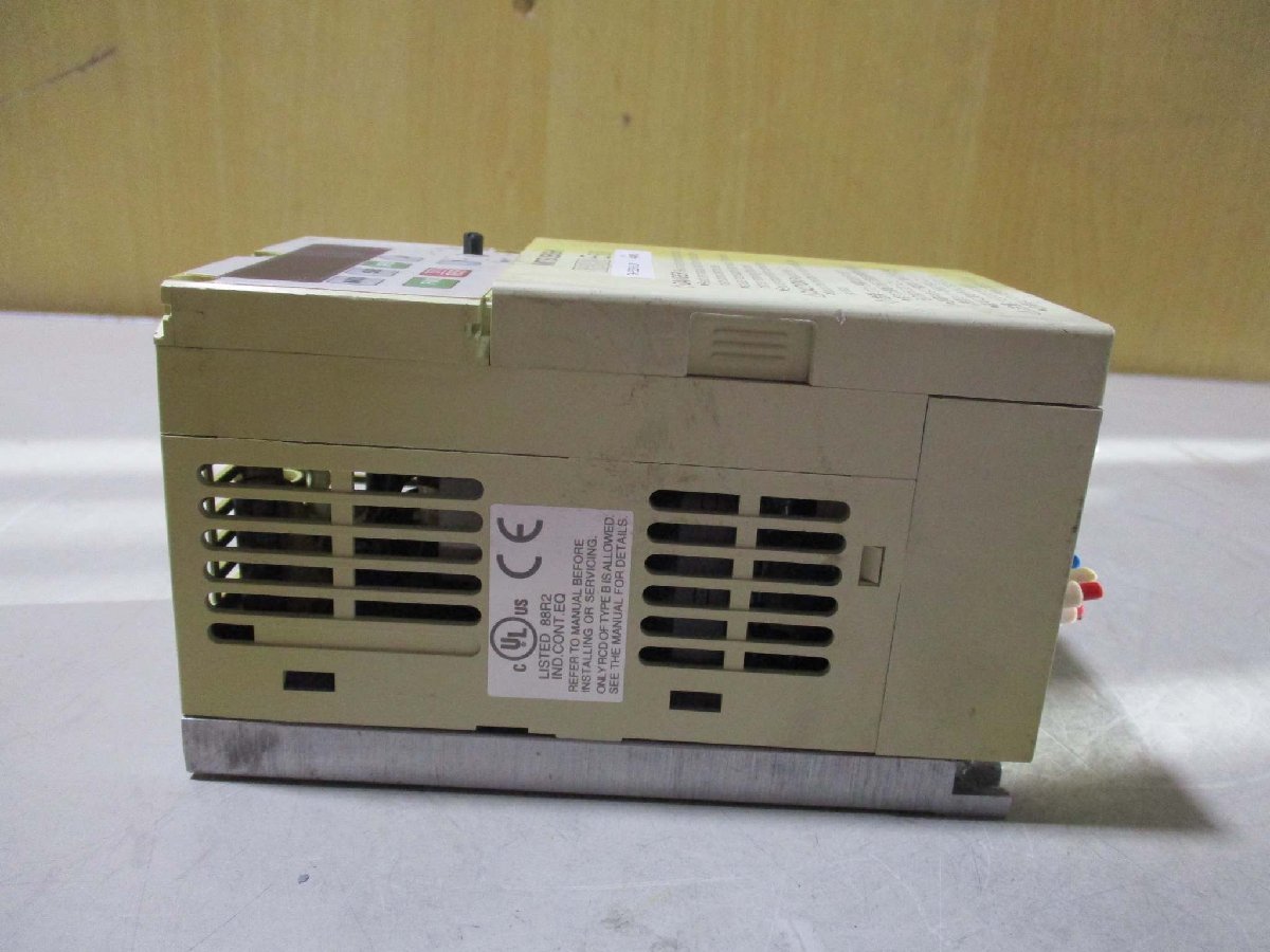 中古 MITSUBISHI インバーター FR-E520-0.2K 0.2kW ＜送料別＞(R50624DBB007)_画像4