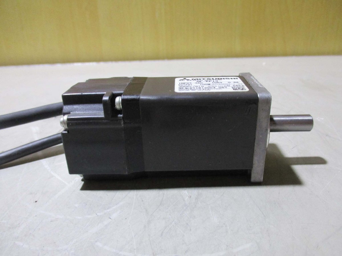 中古 MITSUBISHI AC SERVO MOTOR HF-KP13 AC サーボモーター 100W(R50624GPB021)_画像7