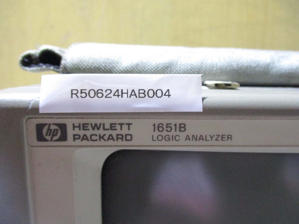 中古 HEWLETT PACKARD LOGIC ANALYZER 1651B ロジックアナライザ 通電済み(R50624HAB004)_画像6