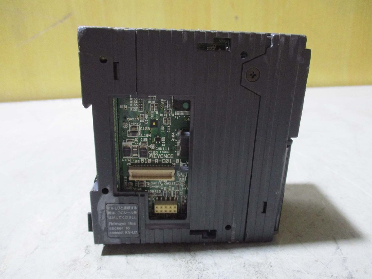 中古 KEYENCE KV-700 CPU MODULE(R50627BABE027)_画像6